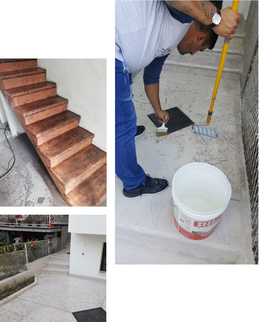 Štampane stepenice - Sigurne i elegantne stepenice sa anti-slip površinom i dekorativnim uzorcima. Otporne na vremenske uslove, idealne za spoljašnje i unutrašnje stepenište sa dugotrajnim estetskim efektom.